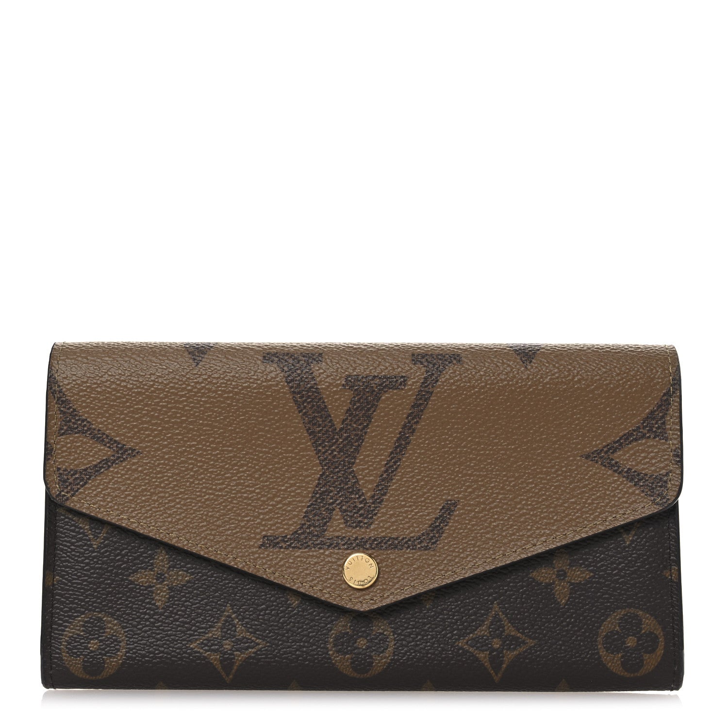 Louis Vuitton Reverse Monogram Giant Sarah Wallet 1 of 8