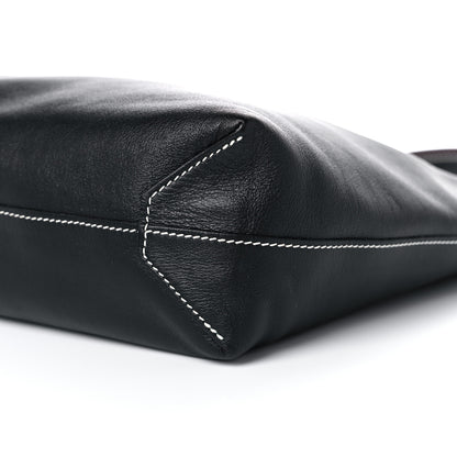 Hermes Veau Sikkim Double Sens 36 Reversible Tote Black Prune 11 of 15