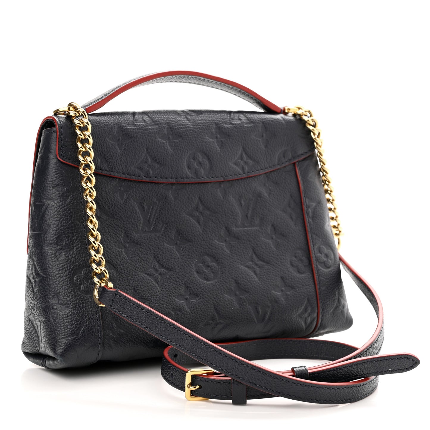Empreinte Blanche BB Marine Rouge