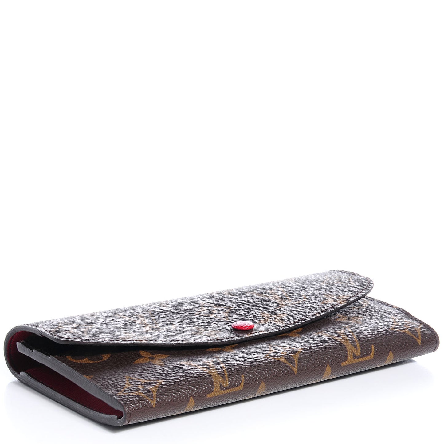 Monogram Emilie Wallet Rouge