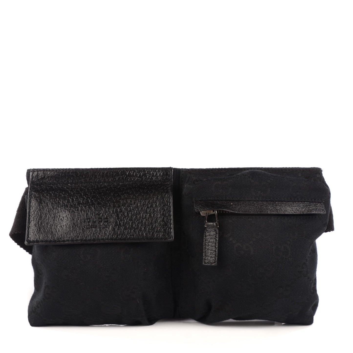 Monogram Belt Bag Black