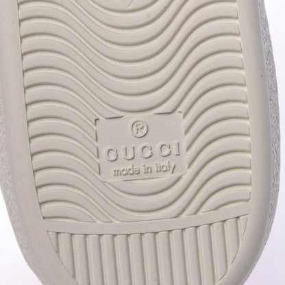Gucci Calfskin Ayers Web Womens Ace Bow Lace Sneakers 40.5 White 6 of 11