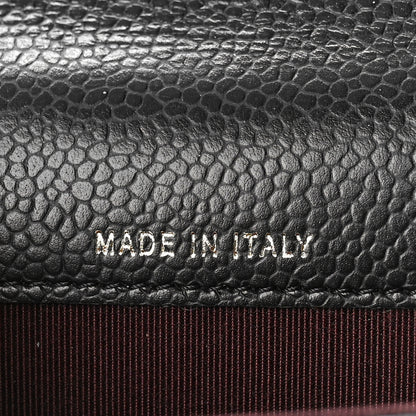 Chanel Caviar Quilted Flap Card Holder Wallet Black 6 of 11