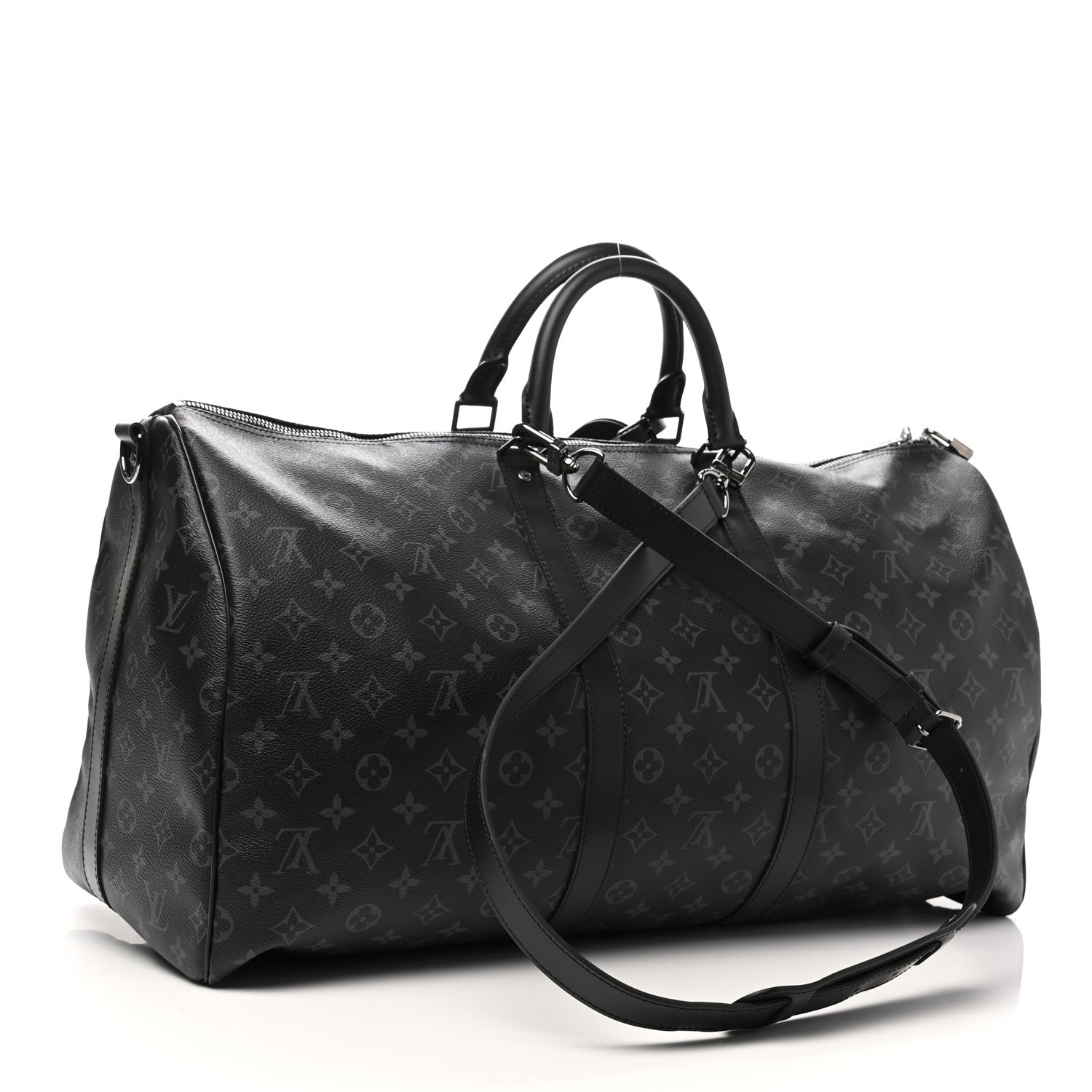 Louis Vuitton Monogram Eclipse Keepall Bandouliere 55 3 of 9