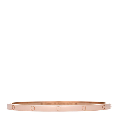 Cartier 18K Pink Gold Small LOVE Bracelet 19 1 of 8