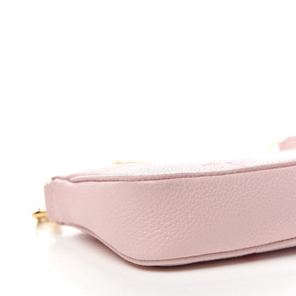 Louis Vuitton Empreinte Monogram Giant By The Pool Mini Pochette Accessories Bouton De Rose 7 of 9