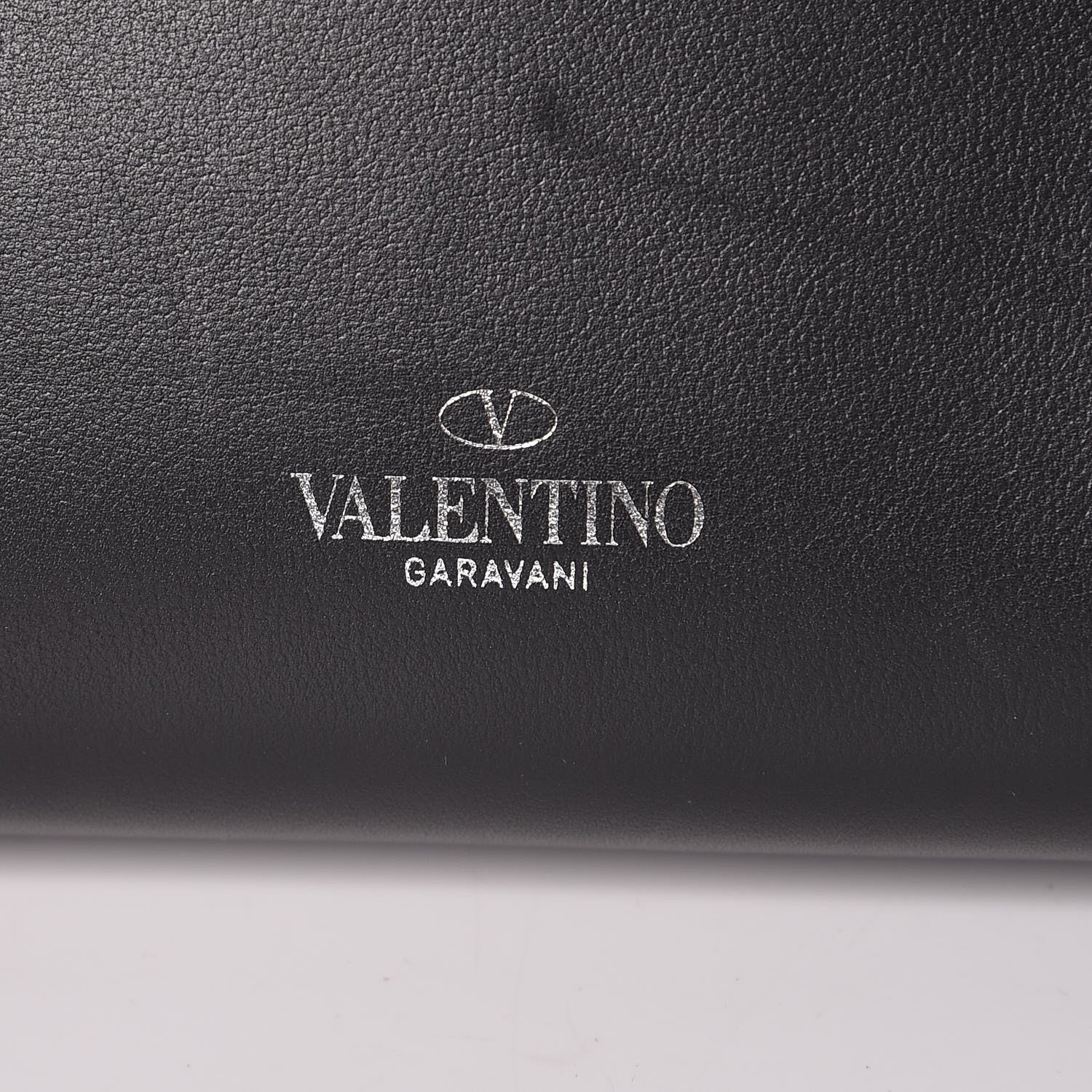 Valentino Garavani Vitello Small Rockstud Double Handle Tote Black 7 of 14