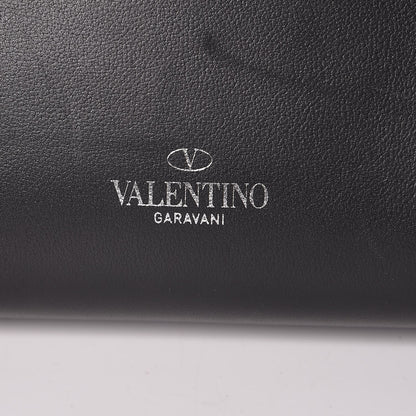 Valentino Garavani Vitello Small Rockstud Double Handle Tote Black 7 of 14