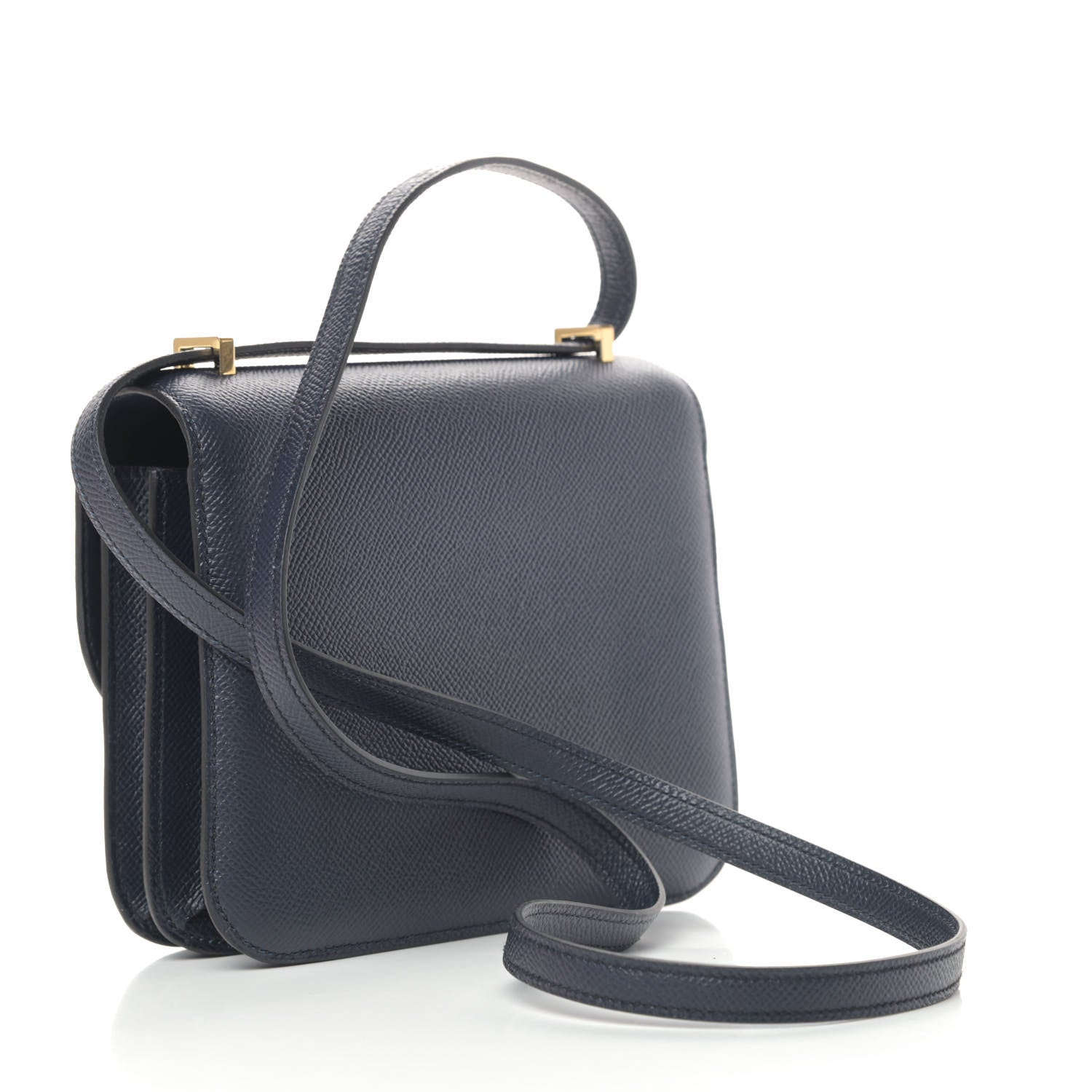 Hermes Epsom Constance 18 Bleu Indigo 2 of 4