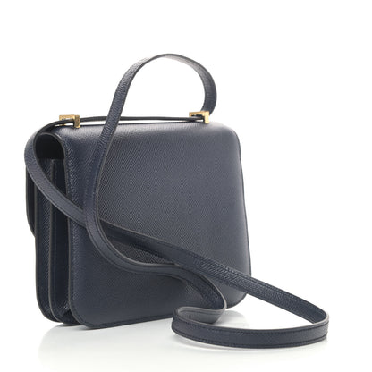 Hermes Epsom Constance 18 Bleu Indigo 2 of 4