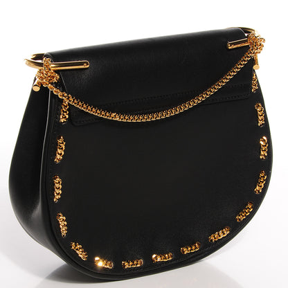 Chloe Calfskin Drew Chain Shoulder Bag Black 3 of 8