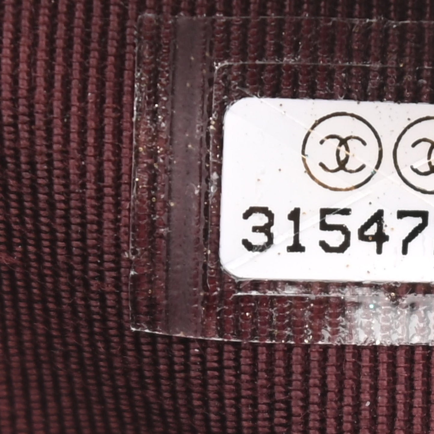 Caviar Quilted Vanity With Chain Black