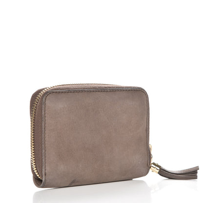 Gucci Vitello Range Soho Compact Disco Zip Around Wallet Grey Field 3 of 8