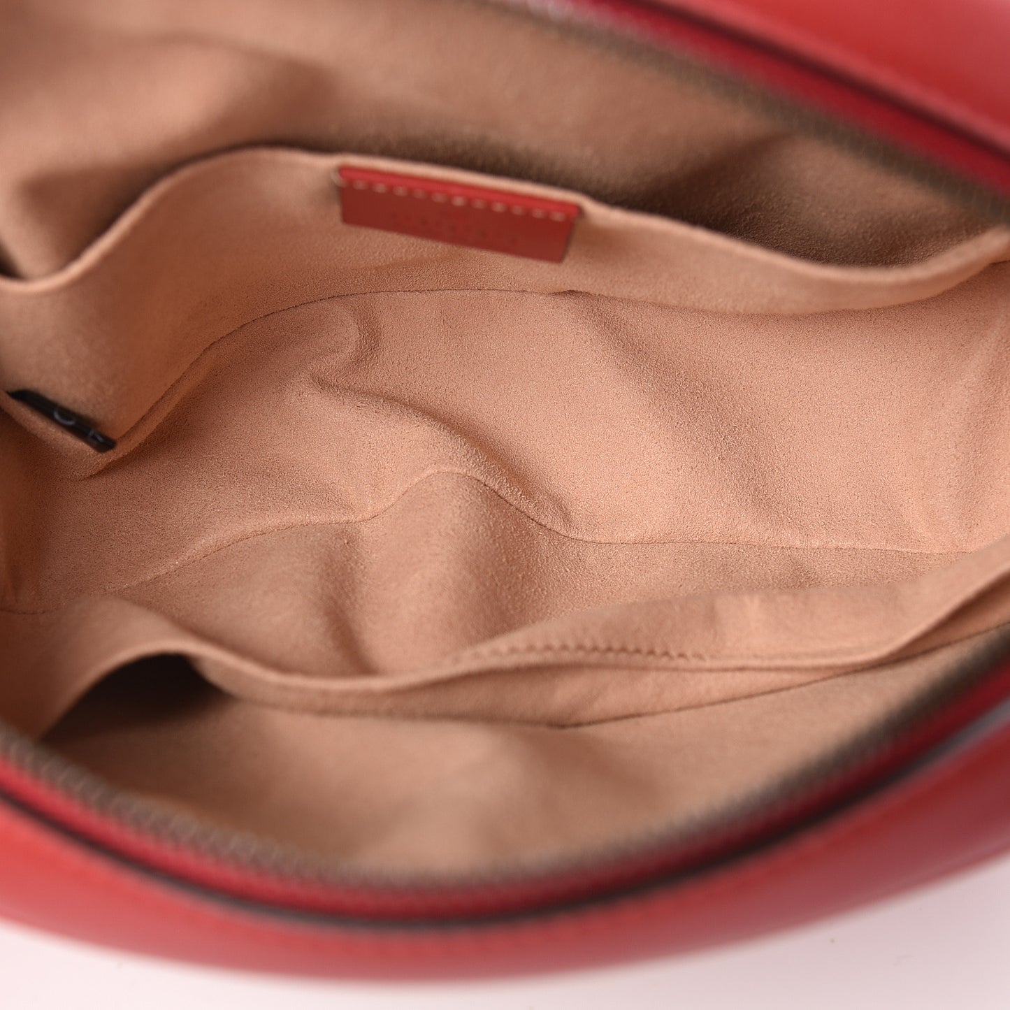 Calfskin Matelasse GG Marmont Belt Bag 85 34 Hibiscus Red