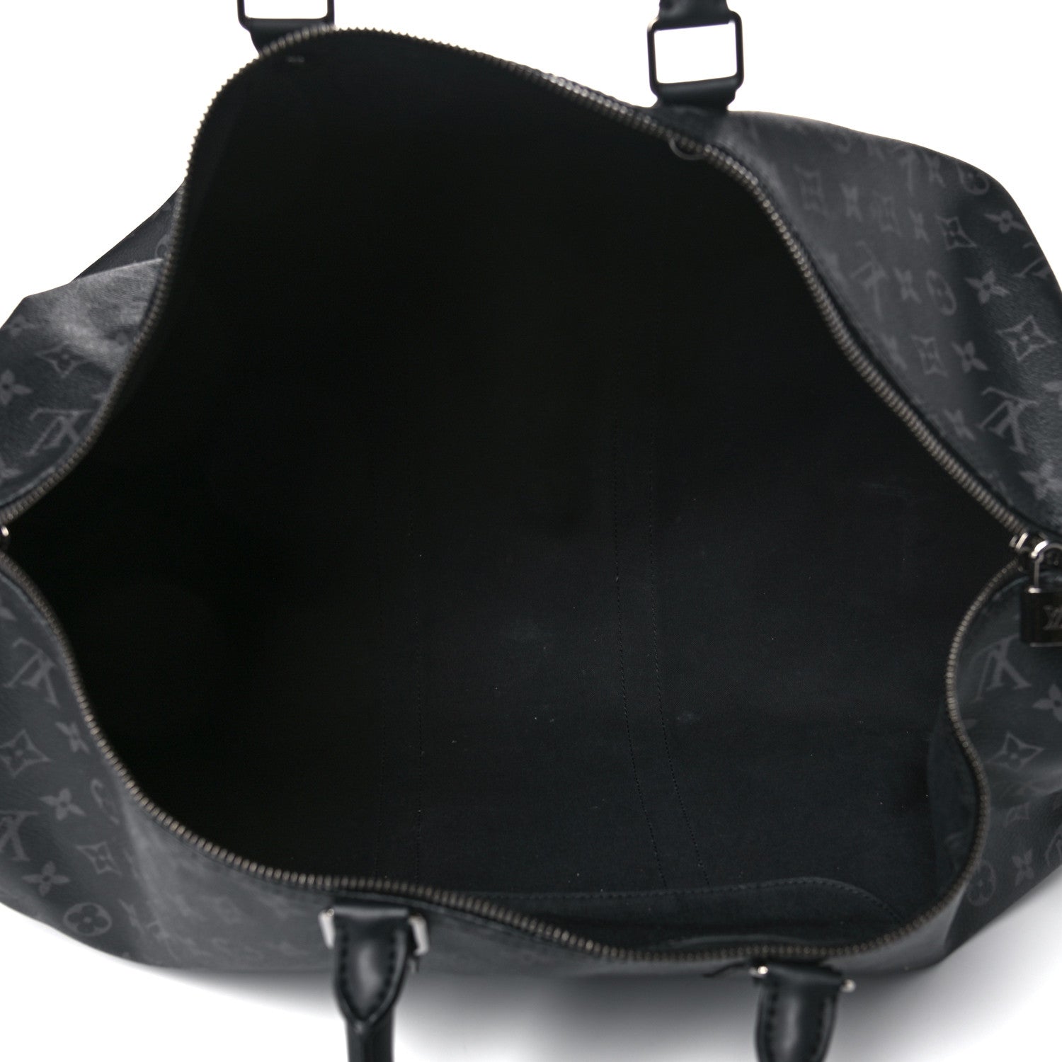 Louis Vuitton Monogram Eclipse Keepall Bandouliere 45 5 of 34