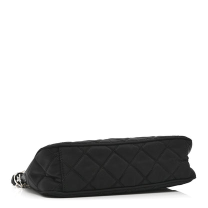 Prada Nylon Tessuto Impuntu Quilted Crossbody Bag Black 4 of 10