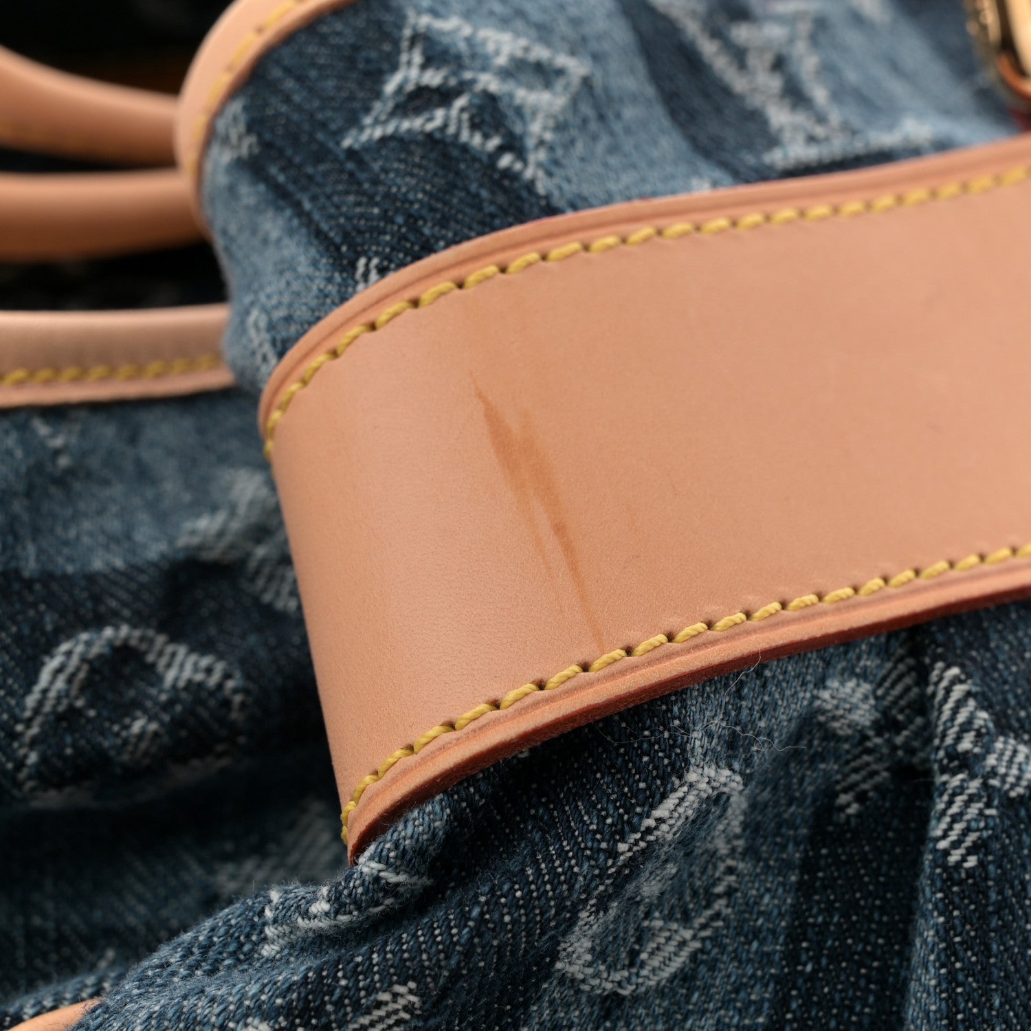 Louis Vuitton Denim Raye Cabas GM 12 of 12