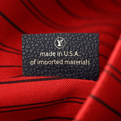 Louis Vuitton Empreinte Pochette Metis Marine Rouge 7 of 12