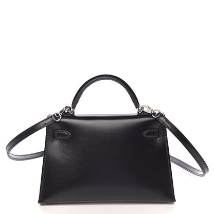 Hermes Box Mini Kelly Sellier 20 Black 4 of 35
