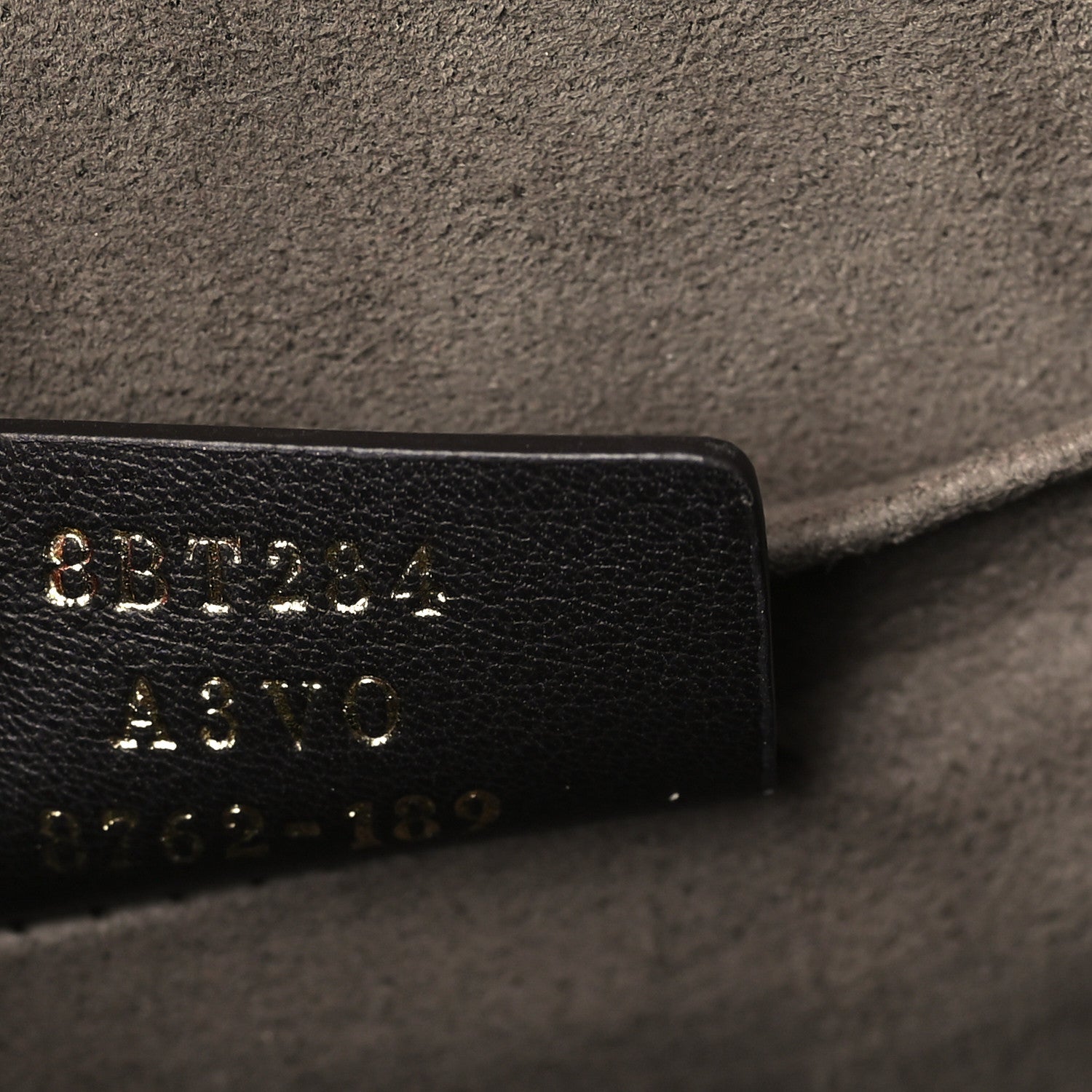 Fendi Vitello Century F is Fendi Bi-Color FF 1974 Embossed Kan I Shoulder Bag Fragola Maya Black 7 of 9