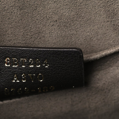 Fendi Vitello Century F is Fendi Bi-Color FF 1974 Embossed Kan I Shoulder Bag Fragola Maya Black 7 of 9