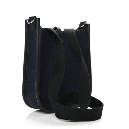 Hermes Feutre Swift Evelyne TPM Bleu Nuit Black 3 of 10