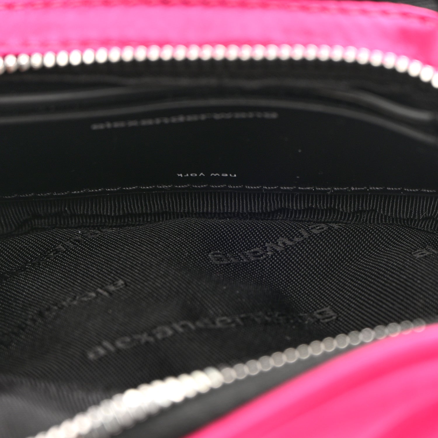 Alexander Wang Satin Attica Mini Belt Bag Hot Pink 4 of 8