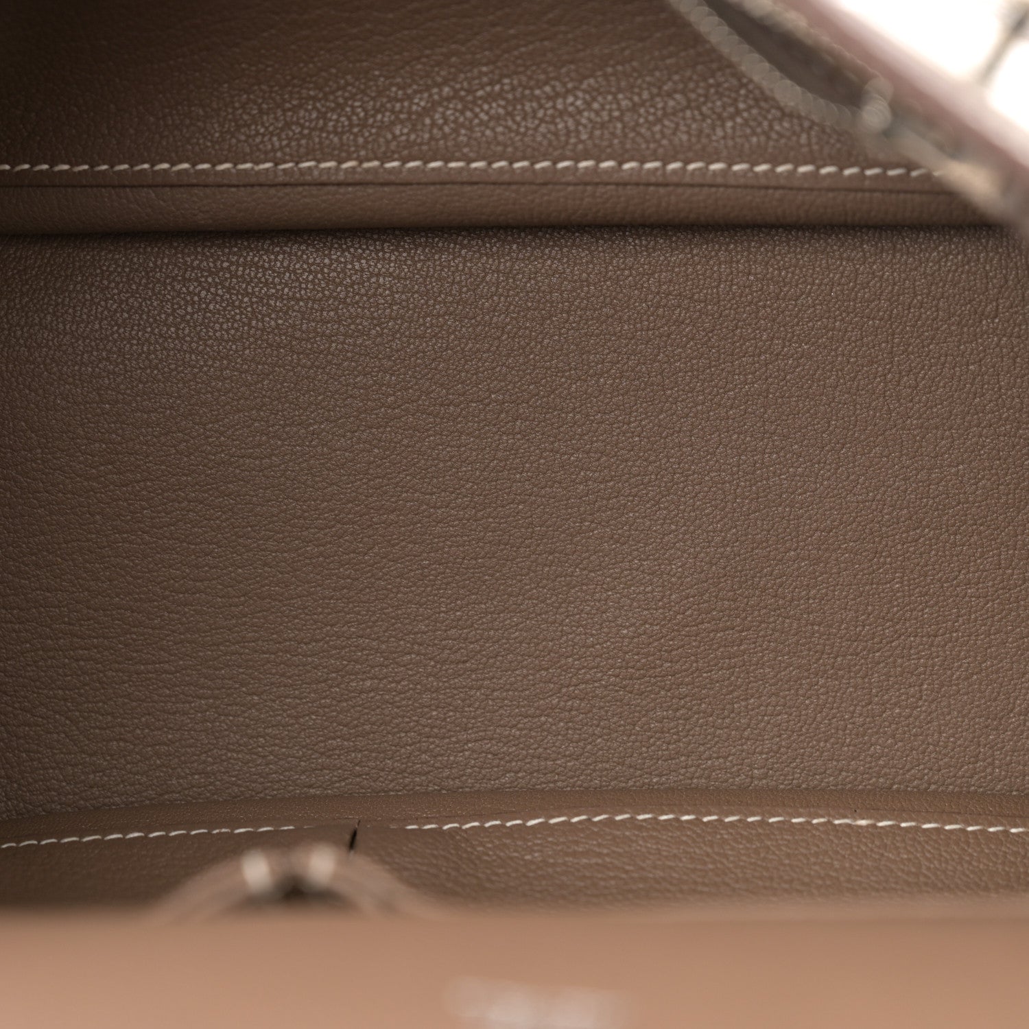 Hermes Taurillon Clemence Jypsiere 28 Etoupe 5 of 13