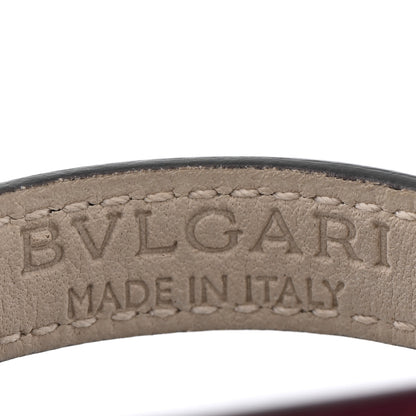 Bulgari Calfskin Serpenti Forever Double Coil Bracelet S Pink 4 of 6
