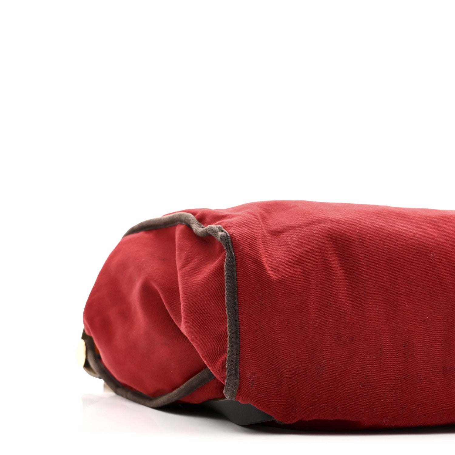Hermes Toile Vache Calfskin Herbag 30 PM Backpack Orange Red 9 of 10