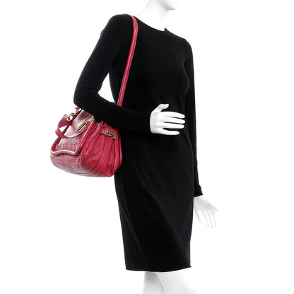 Chloe Calfskin Medium Paraty Cyclamen 2 of 17