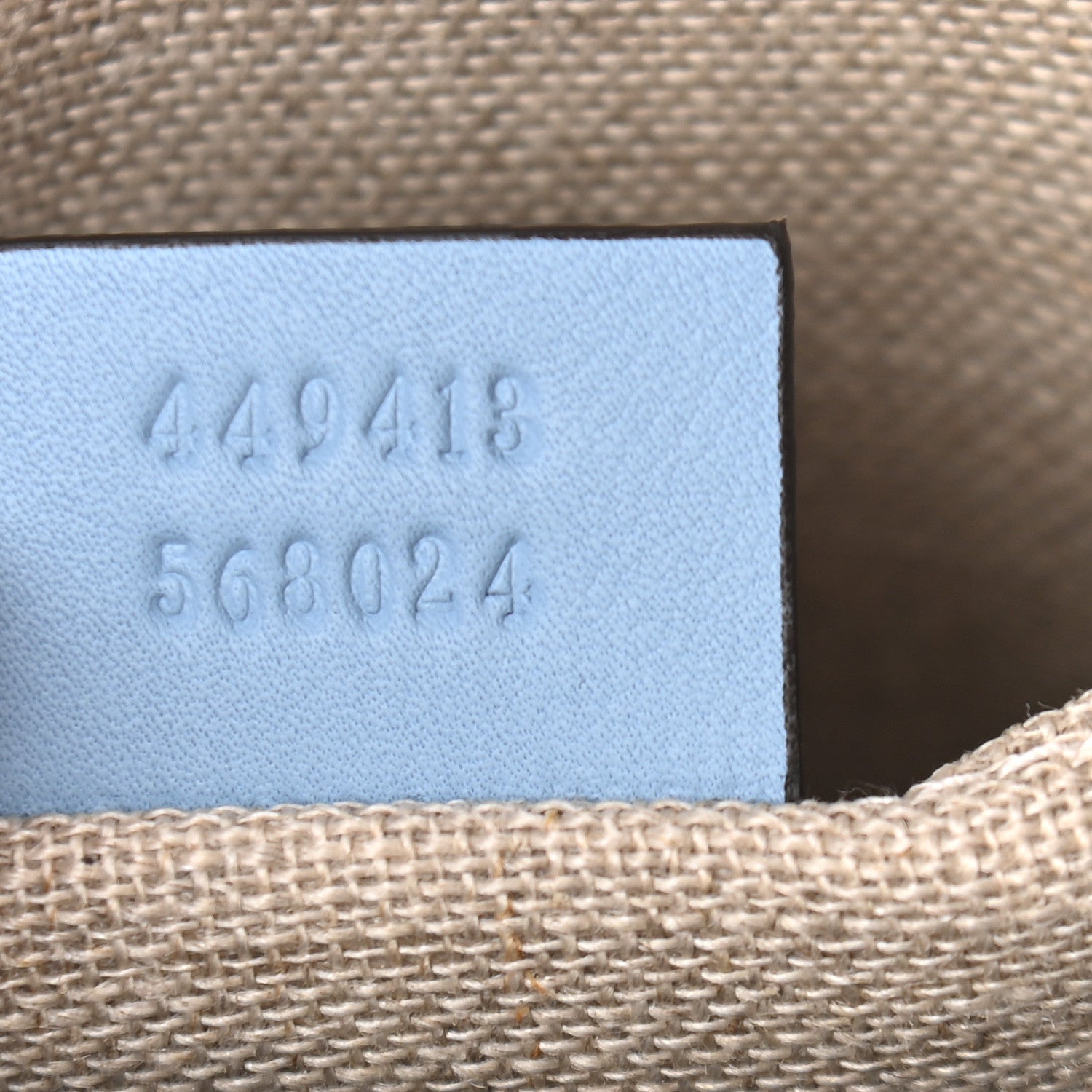 Gucci Microguccissima Mini Bree Messenger Bag Mineral Blue 7 of 10