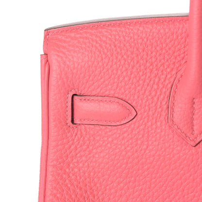 Hermes Togo Birkin 30 Rose Lipstick 12 of 31