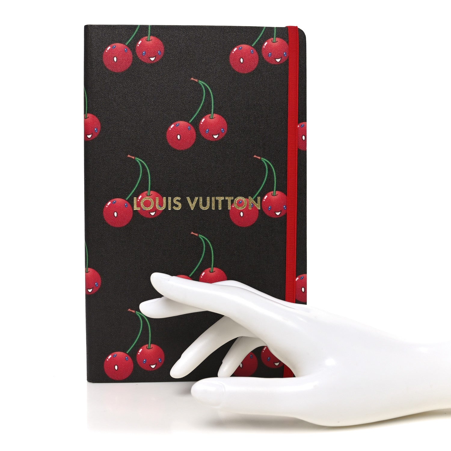 Louis Vuitton LV X TM Monogram Cerises Jane Notebook MM 1816403