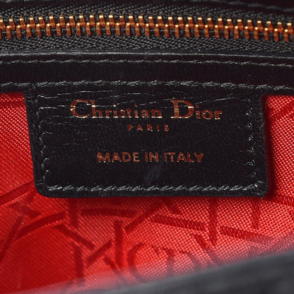 Christian Dior Lambskin Cannage Large Lady Dior Black 8 of 17
