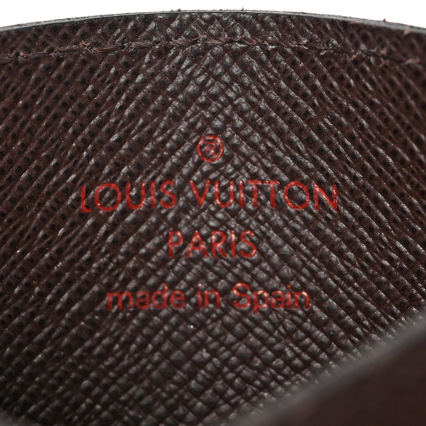 Damier Ebene Card Holder