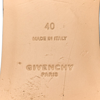 Givenchy Goatskin 4G Flat Sandals 40 Black 6 of 9