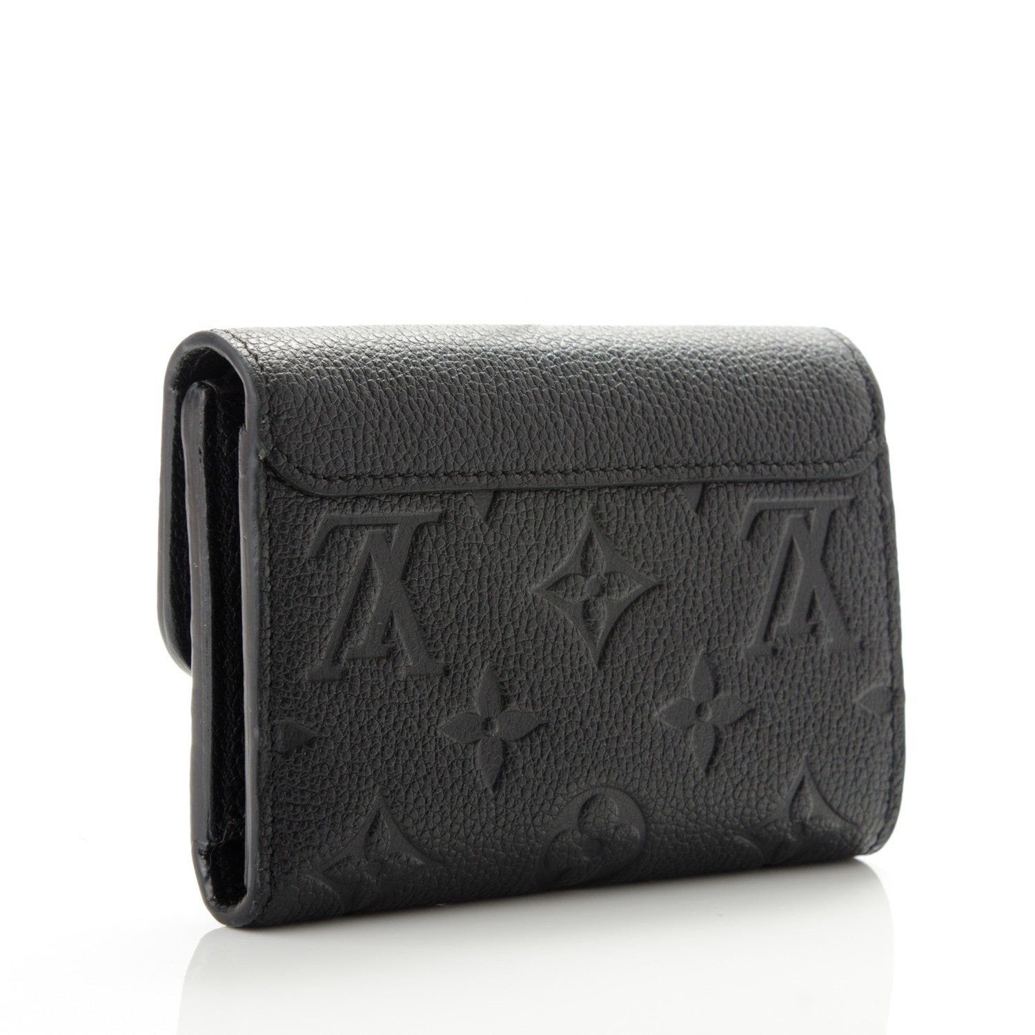 Louis Vuitton Empreinte Pont-Neuf Compact Wallet Black 3 of 6