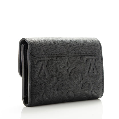 Louis Vuitton Empreinte Pont-Neuf Compact Wallet Black 3 of 6