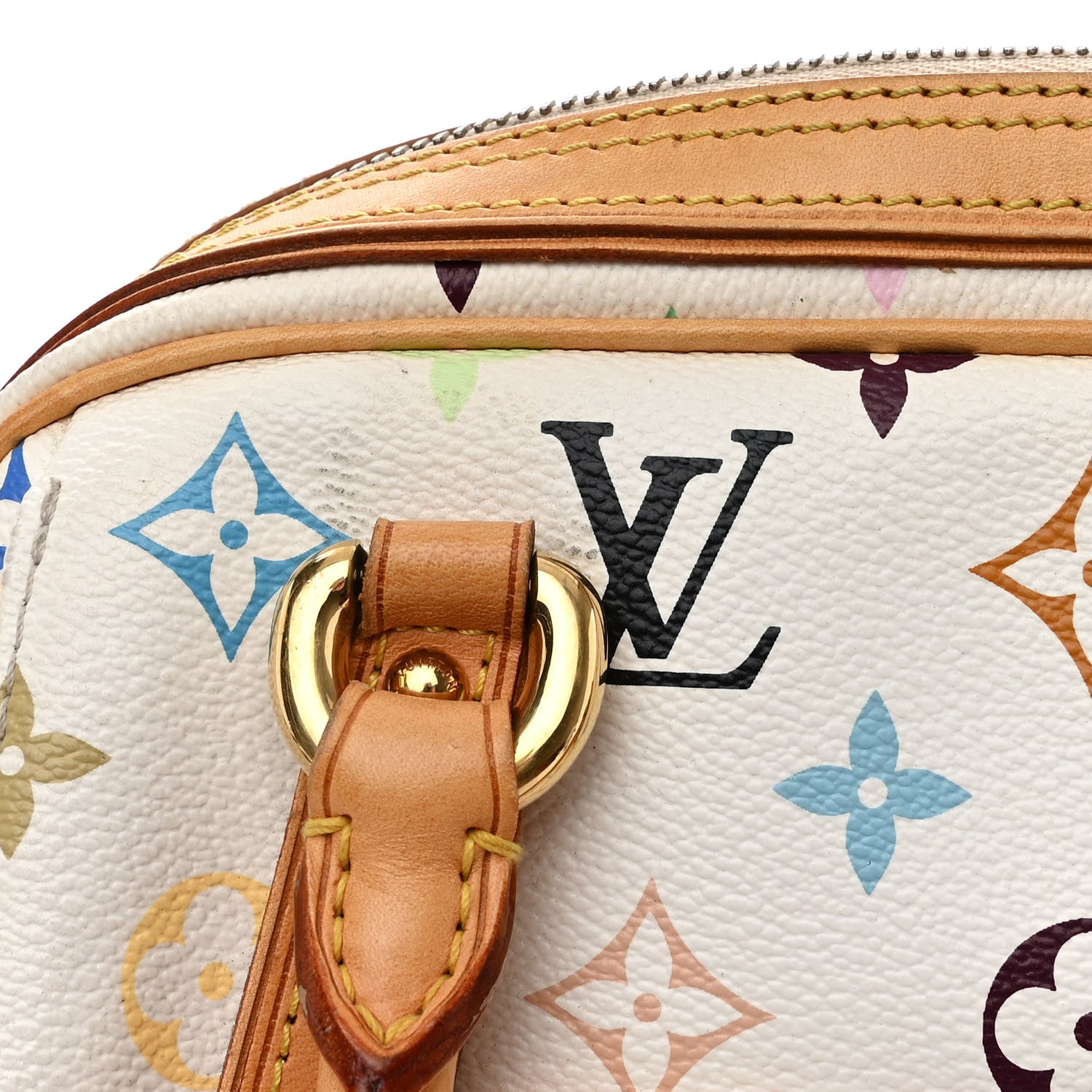 Louis Vuitton Monogram Multicolor Priscilla White 15 of 18