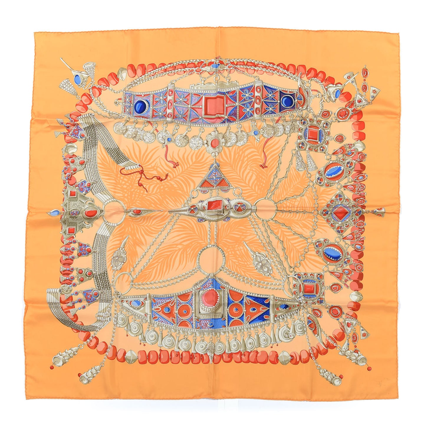 Silk Terres Precieuses Scarf 90