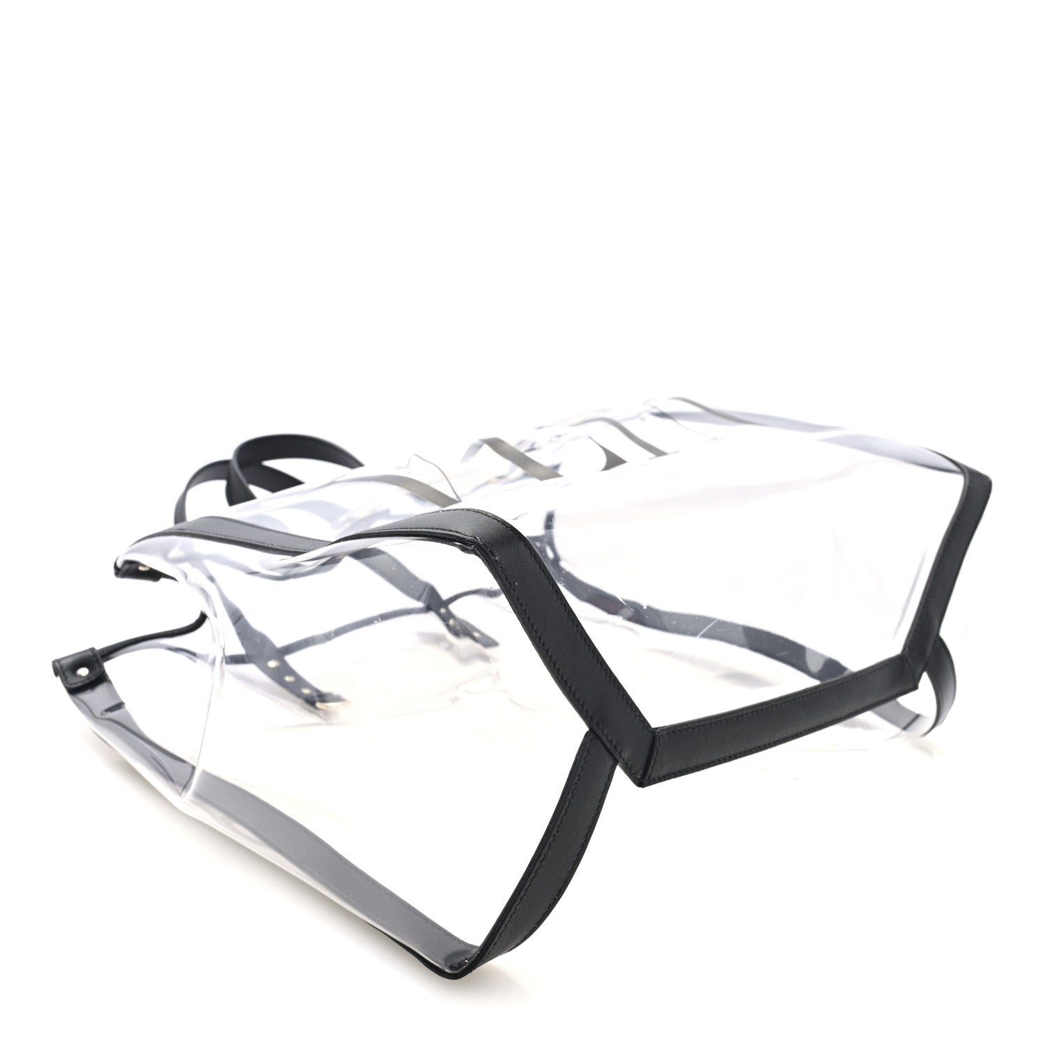 Valentino Garavani Plexy VLTN Shopping Bag Transparent 1777347