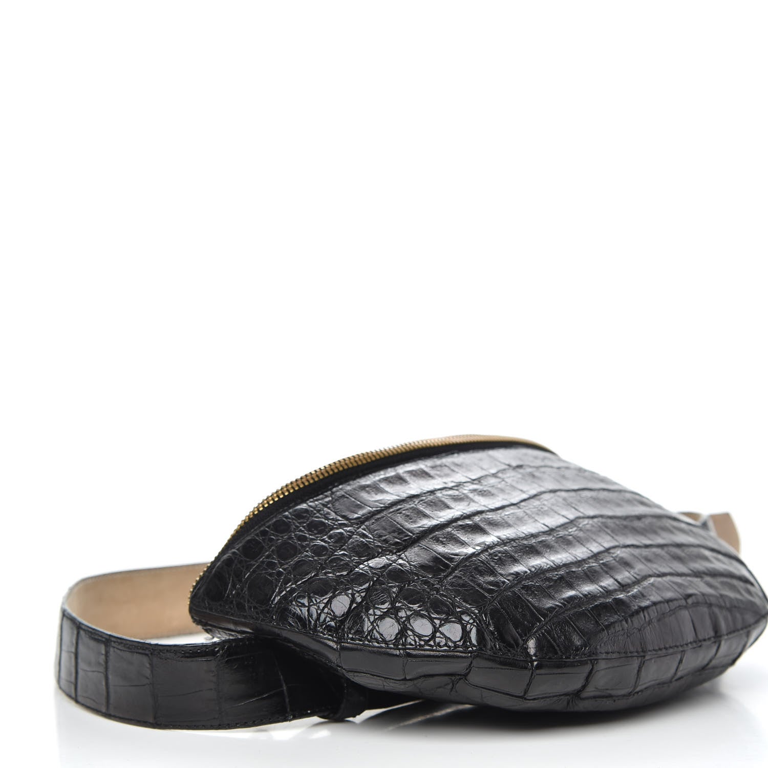 Nancy Gonzalez Crocodile Lola Belt Bag Black 4 of 11