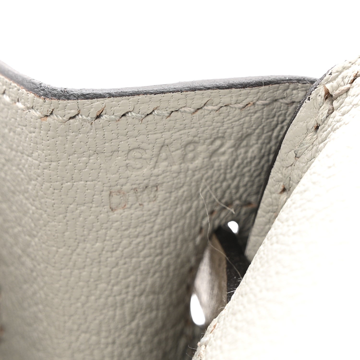 Hermes Swift Horseshoe Birkin 25 Gris Asphalte Gris Perle 8 of 17