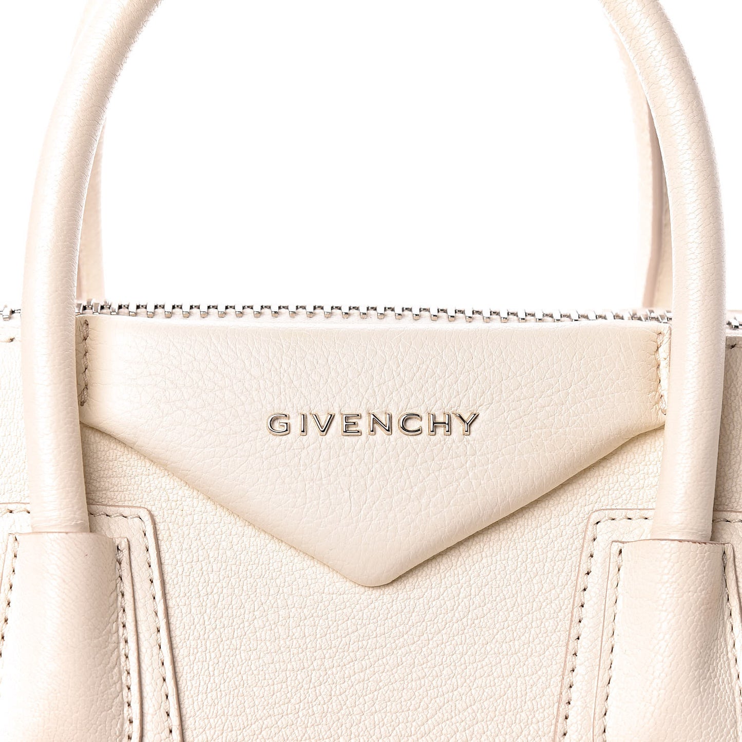 Sugar Goatskin Small Antigona Off White