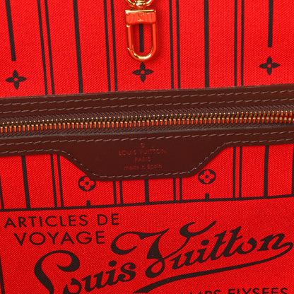 Louis Vuitton Damier Ebene Neverfull MM 6 of 9