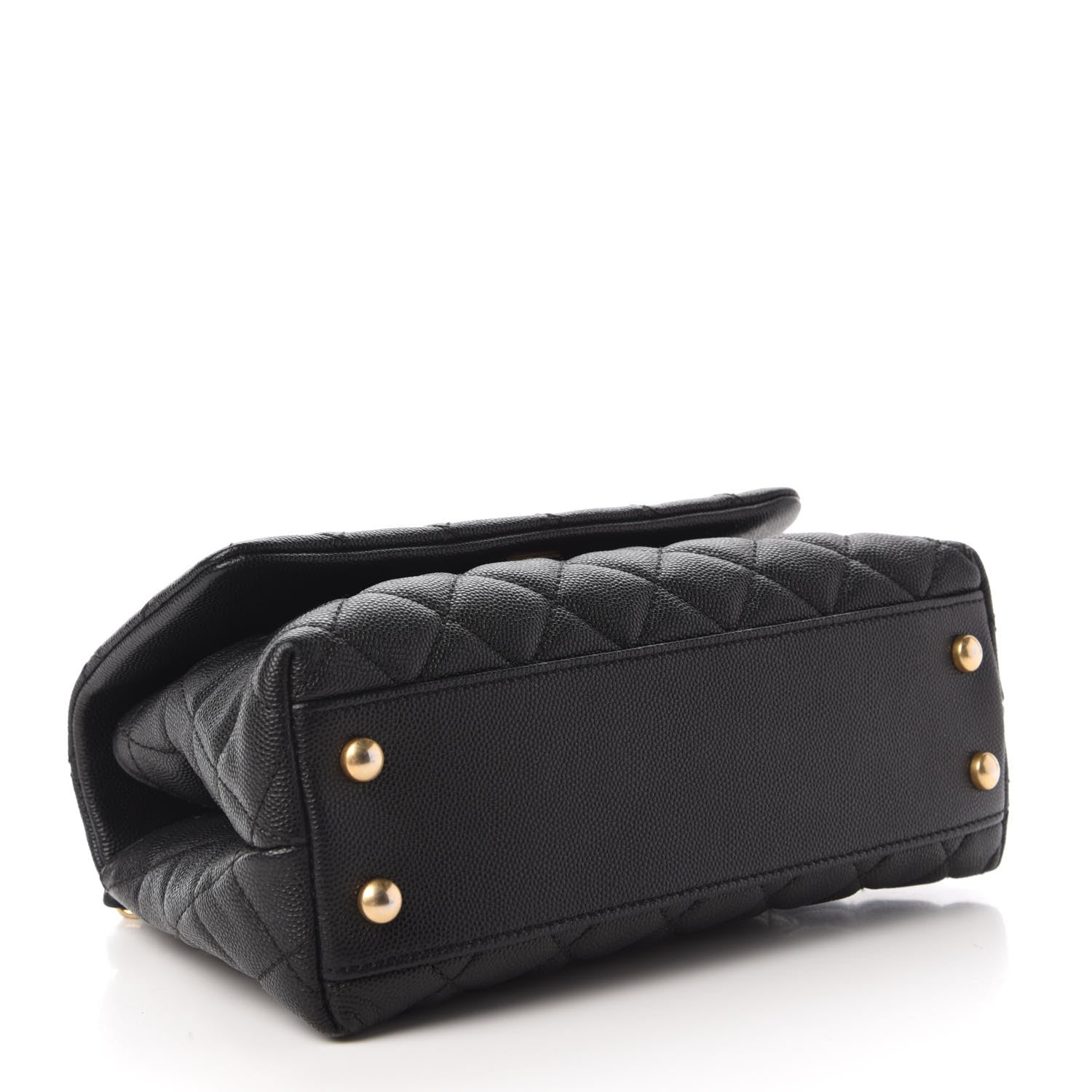 Chanel Caviar Quilted Mini Coco Handle Flap Black 4 of 10