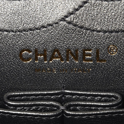 Chanel Metallic Calfskin Quilted 2.55 Reissue 226 Flap Charcoal 6 of 8