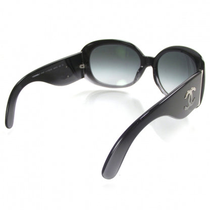 Chanel CC Logo Sunglasses Black 5167 2 of 9