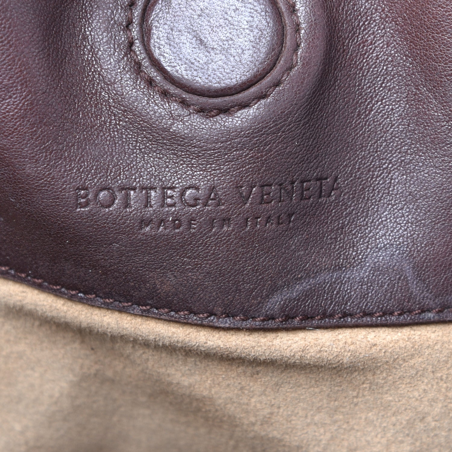 Bottega Veneta Nappa Intrecciato Large Campana Ebano 7 of 14